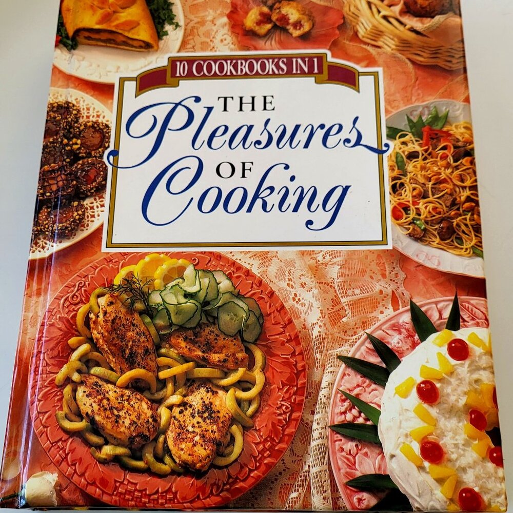 VINTAGE THE PLEASURE OF COOKING 10 COOKBOOKS IN 1